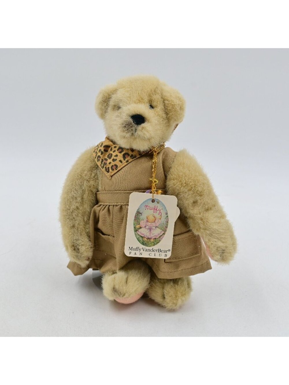 Muffy Vanderbear Out of it in Africa Safari Plush Bear Vintage 1988 NWT